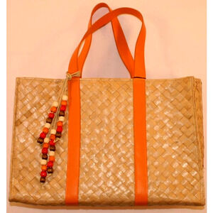 Sun N Sand Woven Straw Purse Tote New NWT